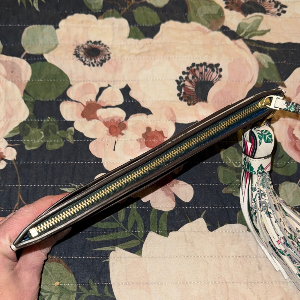 Tory Burch RARE Multicolor Floral Tote & Wallet Set - Picture 12 of 16